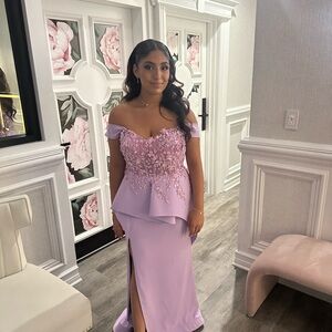 Formal cat walk couture dress